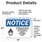 Signmission Flammable Storage Building Fuel Sign, Vinyl Decal, 14in W x 10in L, 2PK OS-2PACK-NS-D-1014-L-12779 - alternate 3